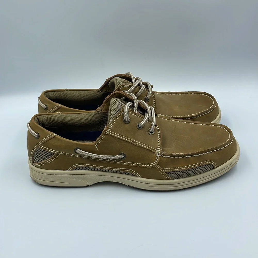 Chaps Leather Boat Shoes Men’s Sz‎ 11